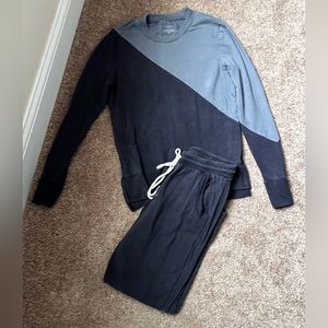 Summer Salt The Softest French Terry Matching Set- Midnight